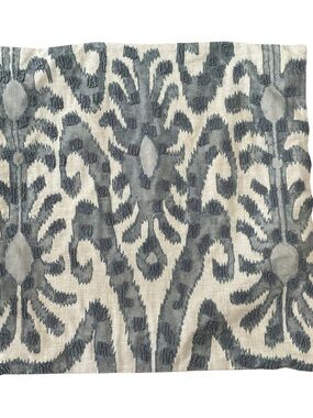 Pottery Barn delancey stell blue sham